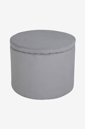 Venture Home - Sittpuff Dunken - Grå - Fotpallar & puffar - Från Homeroom