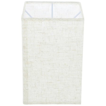 Fyrkantig rektangulär lampskärm i linne för bords- och golvlampor (FMY)