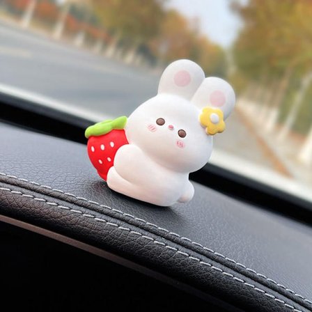 Auton sisätilojen koriste Onnekas pupu maskotti B B