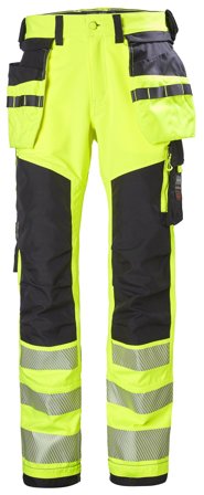 Helly Hansen Workwear ICU 77472_369 Arbeidsbukse varsel, gul C56, Klær