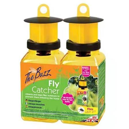 2 st flugfälla (supereffektiv engångsinsektsfälla för utomhusbruk