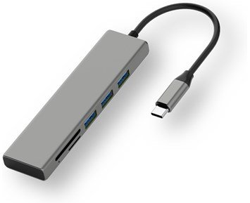 Andersson USB-H3200 - USB-C 3A+SD - USB-C hubb med brett användningsområde