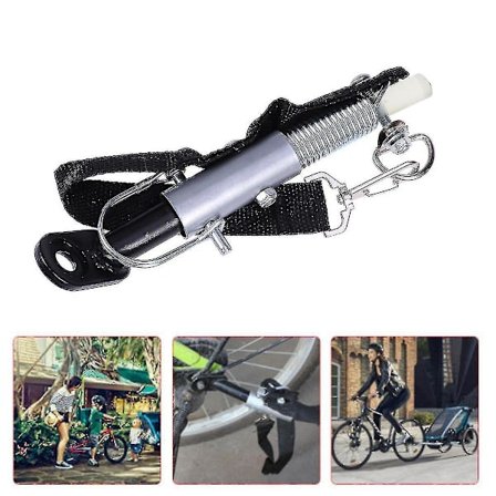 Universal Cykelanhænger Kobling Hurtigudløser Stål Link Anhænger Kobling Adapter Beslag (FQ)