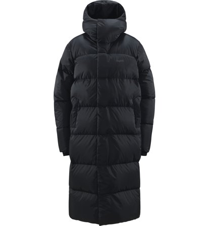 Haglöfs Long Down II Parka Women True Black - Damen - M