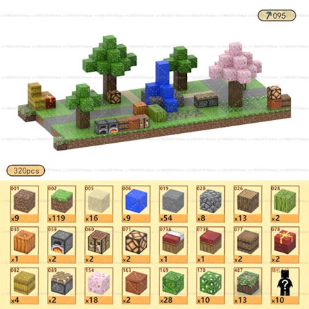 Magnetiske byggeklosser for barn 3+ | STEM Montessori leketøy | DIY Modell Magnetiske Kuber T095-320PCS