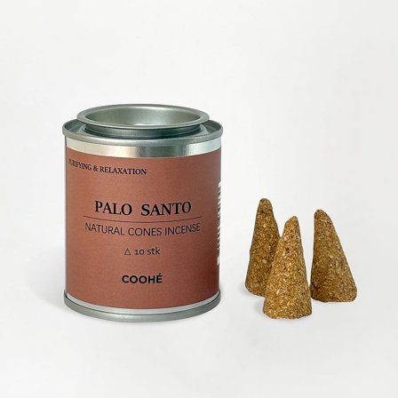 COOHÉ Palo Santo Incense Cones, Tøj & Bolig, Duft Til Hjemmet, Røgelse
