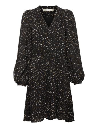 Nilaiw Dress Knälång Klänning Svart InWear