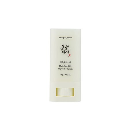 Beauty of Joseon Matte Sun Stick Mugwort + Camelia SPF 50 18 g, Skincare, Solcreme, Solcreme Til Ansigtet