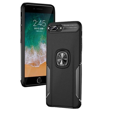 Stilsäkert Skal med Ringhållare - iPhone 6/6S