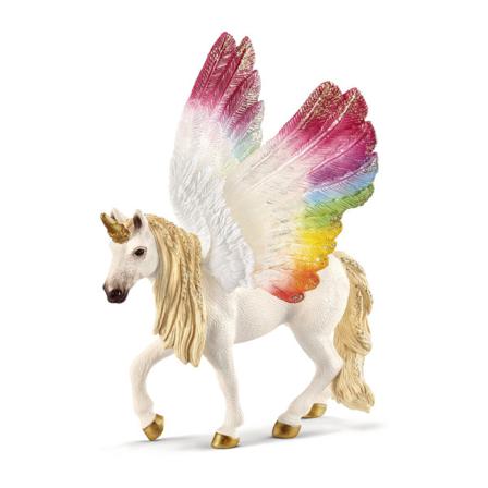 Schleich Bayala Rainbow Unicorn Med Vingar 70576 Multifärg