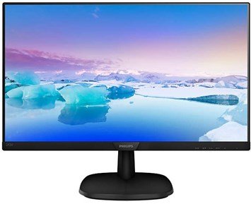 Philips 243V7QJABF - 24" LCD-skjerm med Full HD oppløsning