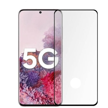 Samsung Galaxy S20 Plus - Heltäckande Härdat Skyddsglas Lim