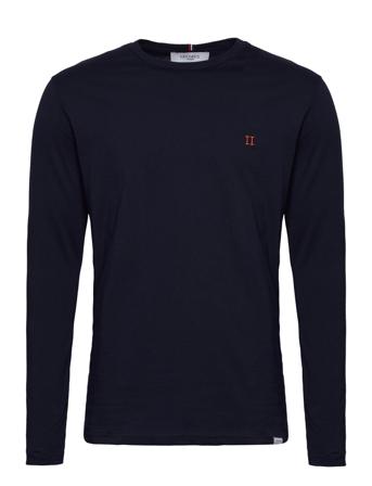 Nørregaard Ls T-Shirt T-shirts Long-sleeved Navy Les Deux