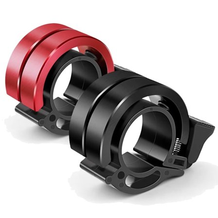 Polkupyörän kello 2KPL Alumiiniseoksesta valmistettu innovatiivinen polkupyörän kello kovalla äänellä Polkupyörän ohjaustanko Yhteensopiva 22,2-24 