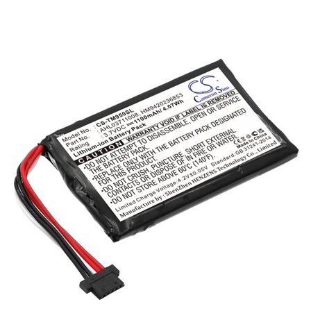 Batteri till Navigator, GPS för TomTom Go 950, Go 950 Live, 4CP9.002.00 m.fl.