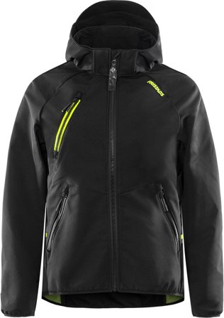 Fristads Herr Funktionell softshell-jacka med huva 4871 GBF, Svart