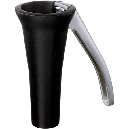 Sort - 1 stk. Rustfrit Stål Nøddeknuser - Knuser effektivt