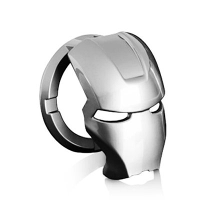 Bil Start Stopp knapp Knapplock Metall (Silver)