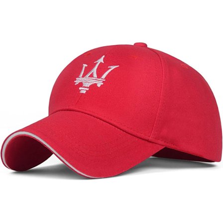 Ma-sera-ti Basebollkeps för Herrar, Broderad, Justerbar, Klassisk