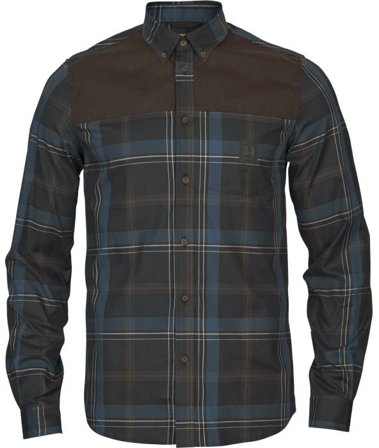 Härkila Anker L/S Shirt Dark Navy - Jaktskjortor