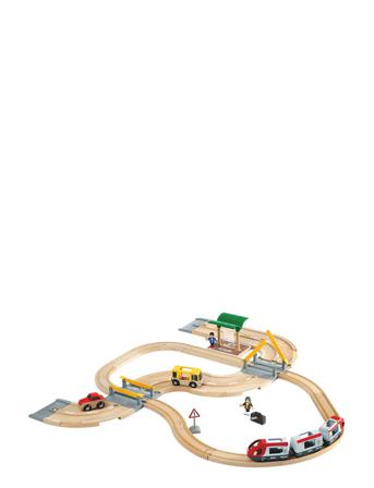 Bil O Persontågset Toys Toy Cars & Vehicles Toy Vehicles Trains Multi/mönstrad BRIO