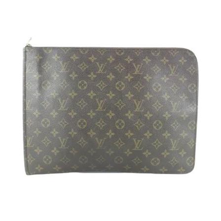 Louis Vuitton Vintage, Pre-owned Canvas louis-vuitton-bags Bruin, Dames, Maat:ONE Size