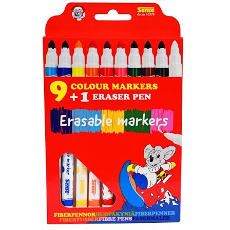 Sense Raderbara Fiberpennor