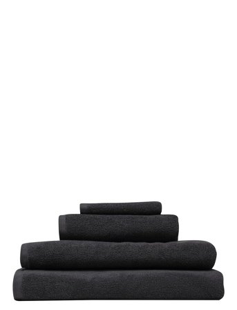 Everyday Cotton Towel Black Høie Of Scandinavia