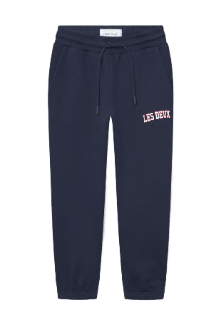 LES DEUX Aidan Sweatpants Kids Mjukisbyxor Herr Blå 158/164