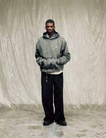 Isnurh Isnurh Basement Relax Hoodie - Grey - S