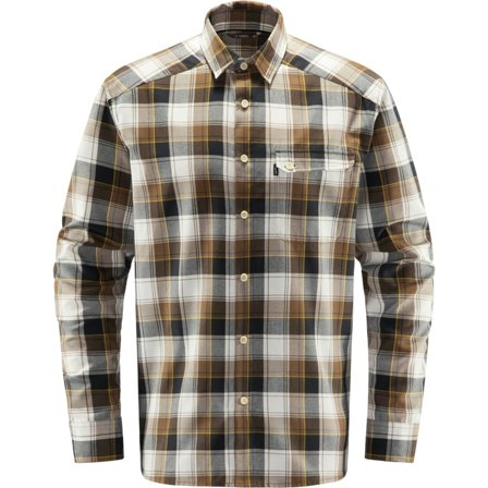 Haglöfs Tarn Flannell Shirt Men Men long-sleeved shirts Brown M