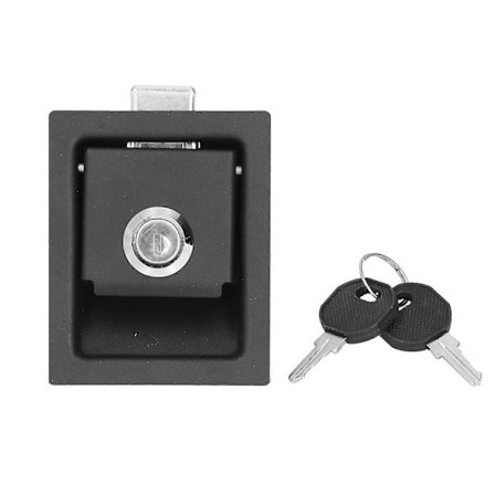 RV Generator Skapdørlås Firkantet Sink Legering med 2 Nøkler Reparasjon Erstatning for Yacht Hjem