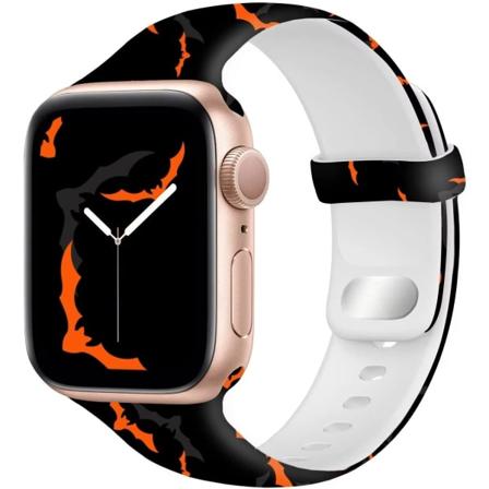 Kompatibel med Apple Watch -remmar 42mm 44mm 46mm Fladdermöss 38/40/41 mm