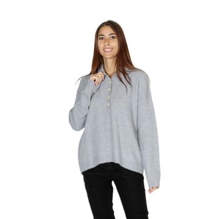 Alysi, sweater Grijs, Dames, Maat:L