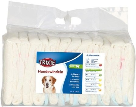 Trixie Blöjor för Tik S-M 28-40 cm 12-pack
