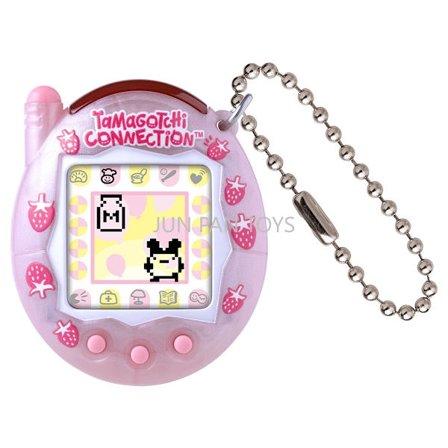 Tamagotchi Connection Virtual Pet - Soda Flower Pink & Light Blue Electronic Game for Girls