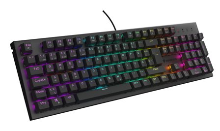 GENESIS Gaming Tastatur THOR 303 brown kabelgeb. (DE)
