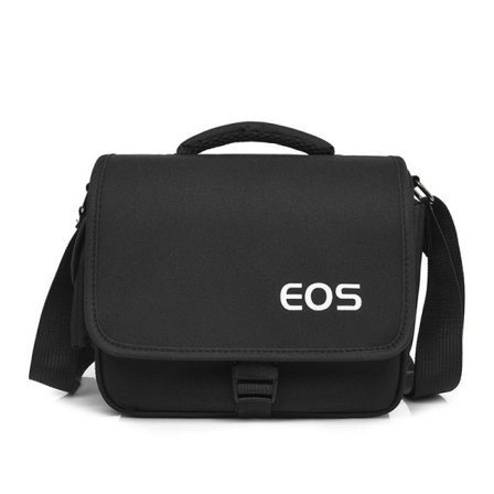 DSLR-kameraväska crossbody multifunktionskit utomhus handbagage svart stor Svart stor—yux