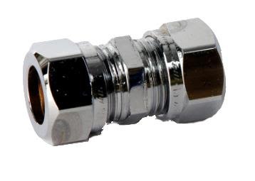 Vatette FG031050020 Klemringkobling rett, forkrommet 15 mm, Installasjon