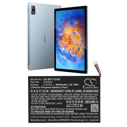 Batteri till Tablett för Blackview Tab 12 Pro