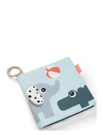 Done by Deer | Tummy Time Stofbog Deer Friends Farvemix | 22X 22CM