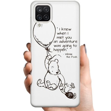 Yhteensopiva Puhelinkuori Samsung Galaxy A12 Nalle Puh
