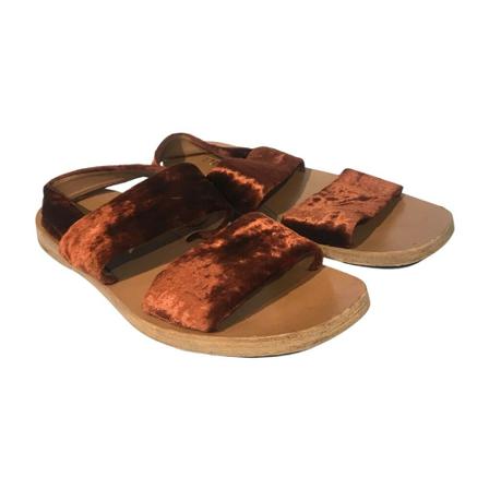 Prada Vintage Pre-owned sandales , Bruin , Dames , Maat: 36 EU