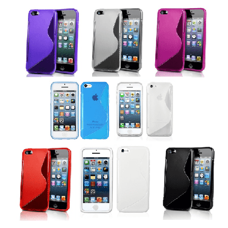S-line Skal Iphone 5c Svart