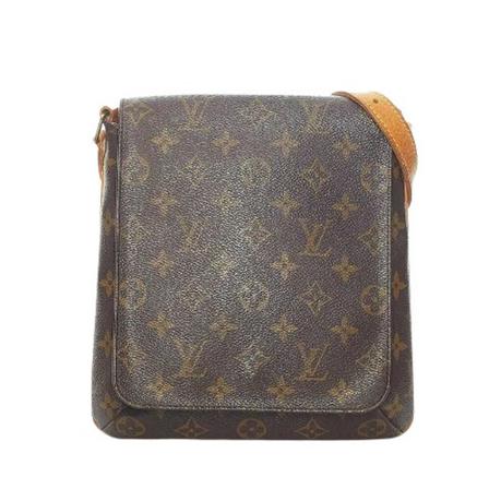 Louis Vuitton Vintage, Pre-owned Canvas louis-vuitton-bags Bruin, Dames, Maat:ONE Size
