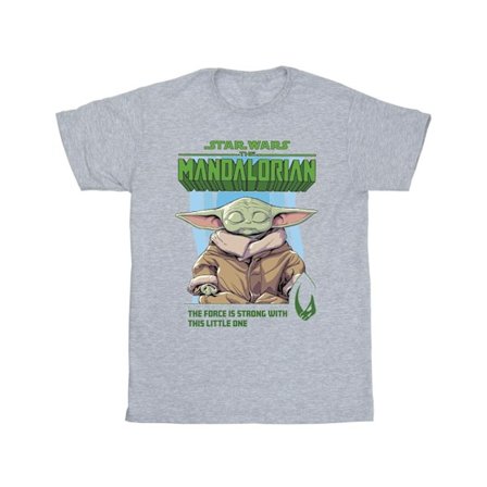 Star Wars The Mandalorian The Force Is Strong T-shirt S Sports Grey