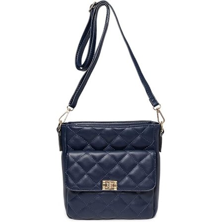 Kvinnors axelväska, crossbody ficka lätt handväska blå