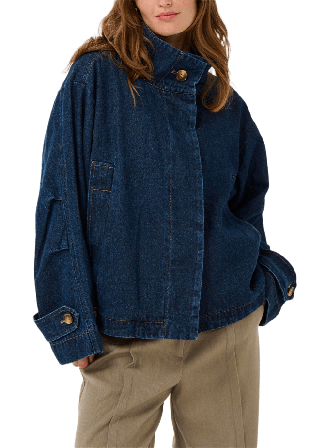 Soaked In Luxury SLJannine Cade Jacket Jackor Dam Blå XL