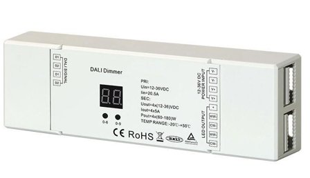 SYNERGY LED Controller EOS 07 DALI DT8 Dimmer 4 channel