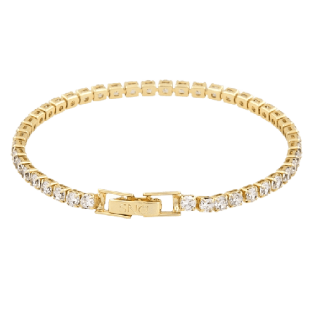 SNÖ of Sweden Siri Stone Brace Armband Dam Guld ONESIZE